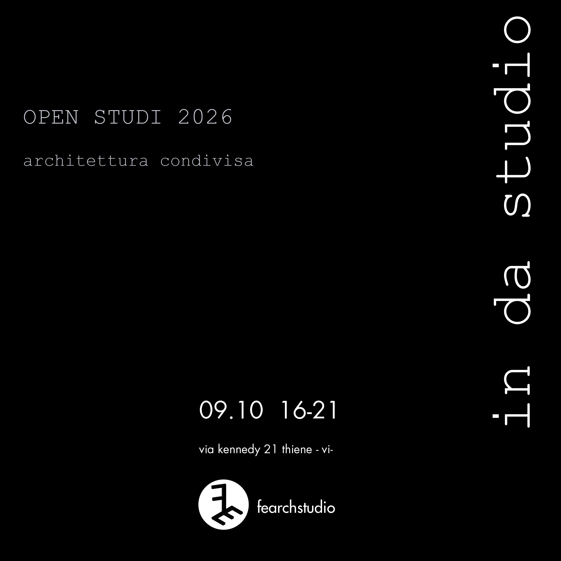Open Studi 2026 - fearchstudio